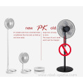 OEM portable USB rechargeable Folding telescopic desk fan